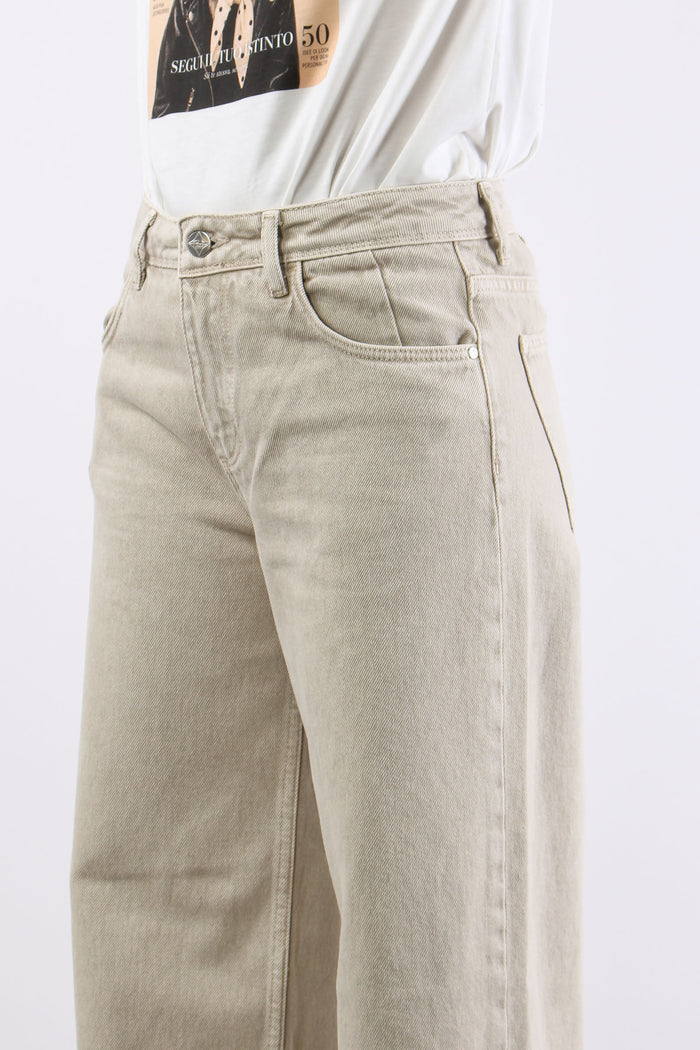 Denim Palazzo Vita Regular Avorio-8