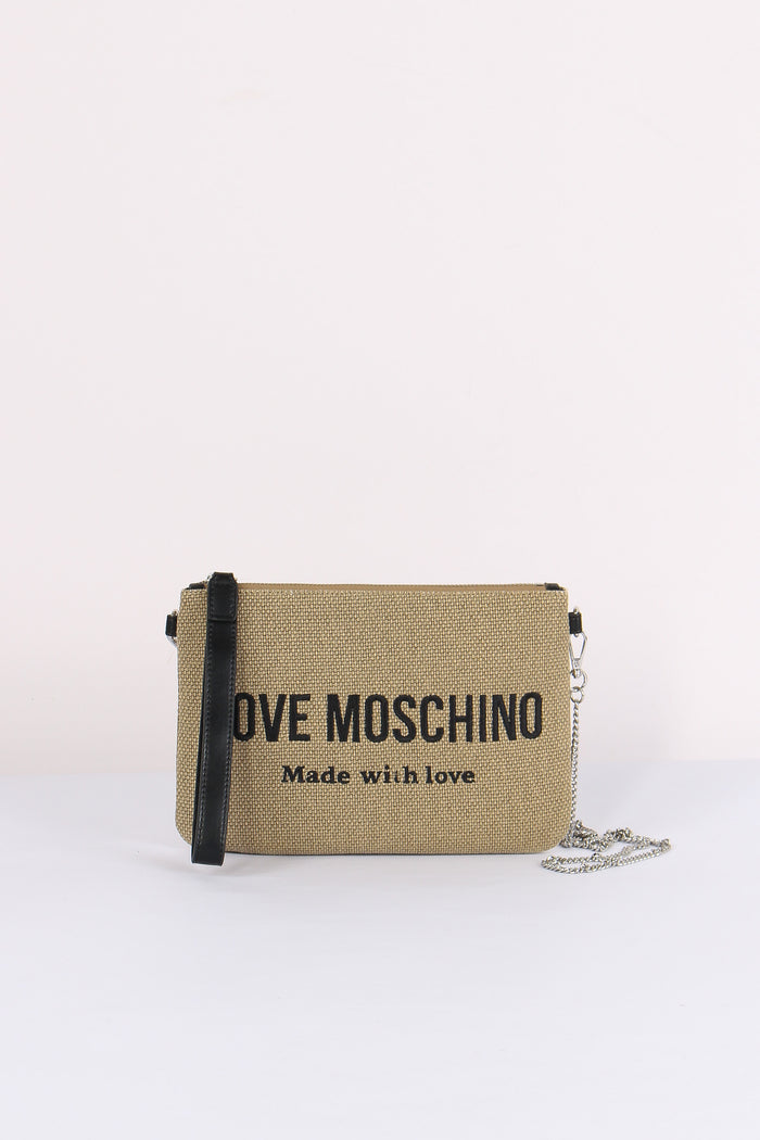Busta Logo Canvas Oro
