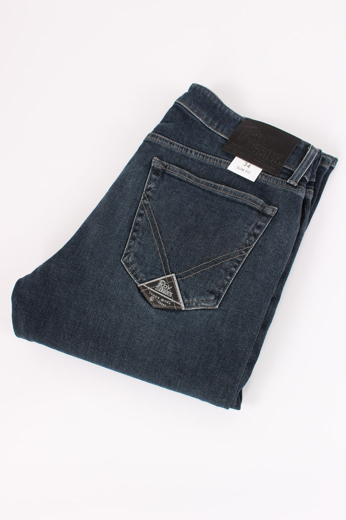 Denim Slim Fit Blue/black-3