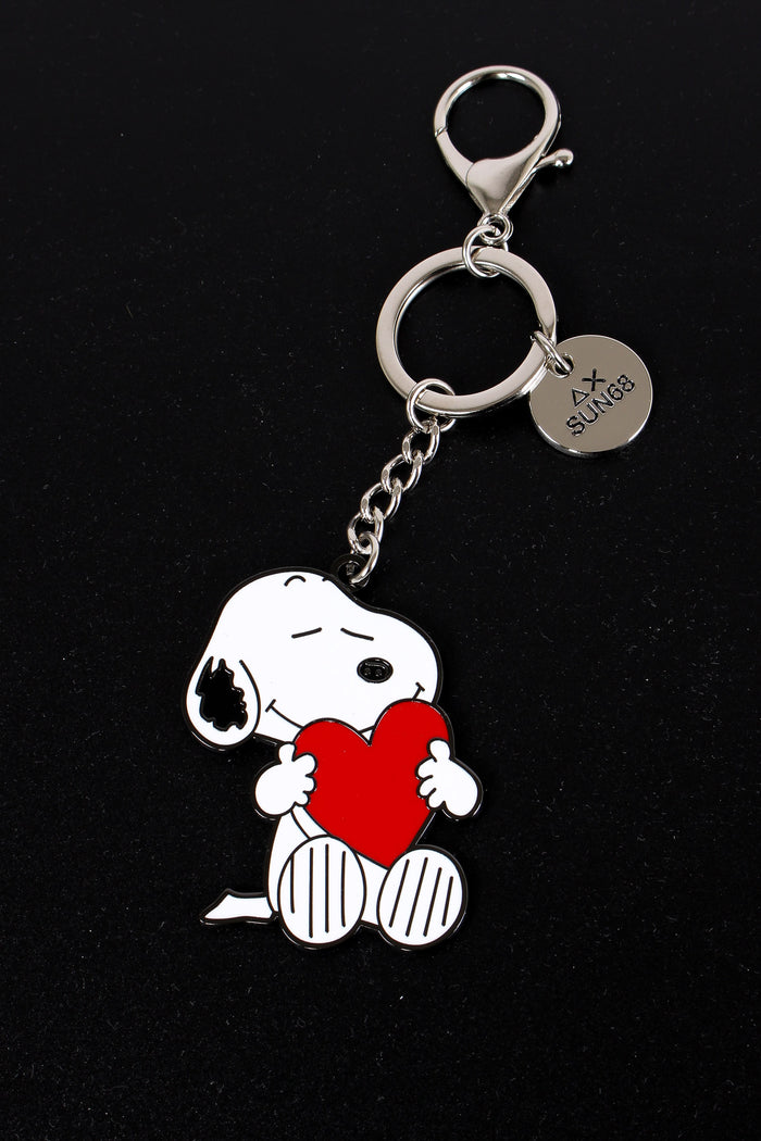 Portachiavi Metallo Bianco/rosso