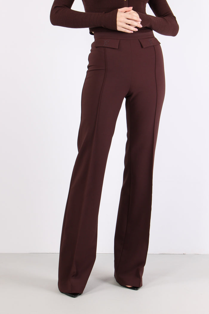 Pantalone Palazzo Essensial Cacao-3