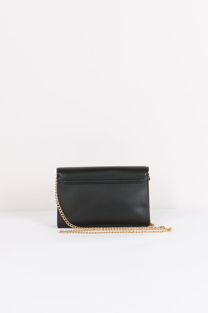 Tracolla Rigida Ecopelle Nero-3