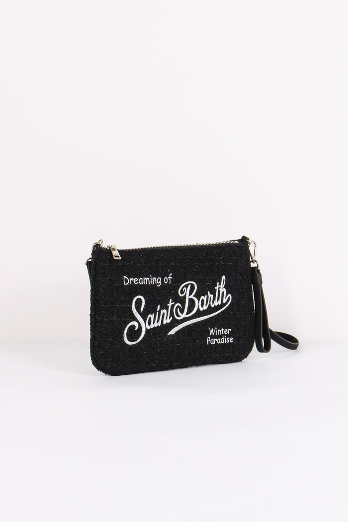 Pochette Tweed Nero-6
