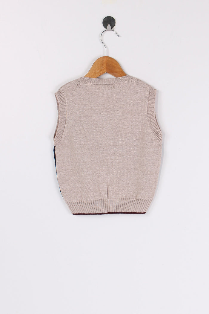 Gilet Losanga Tortora-2