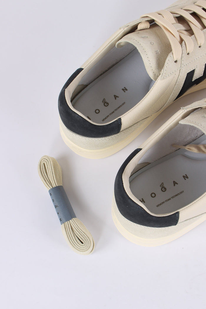 Sneakers H668 Allacciato H Banda Bianco-5