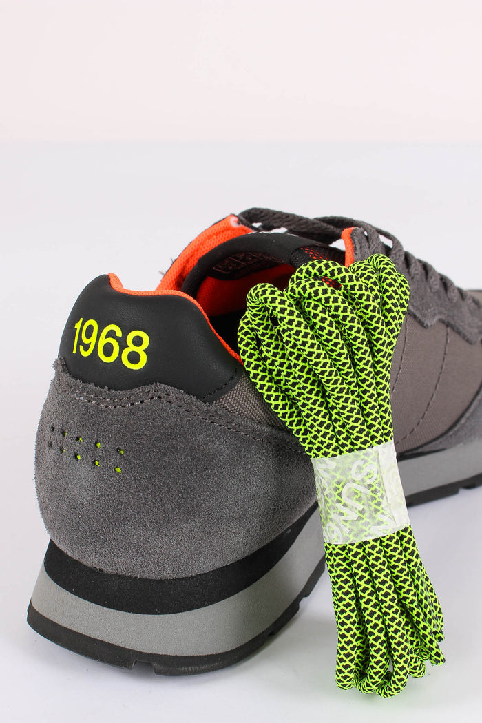 Sneakers Tom Fluo Grigio-5