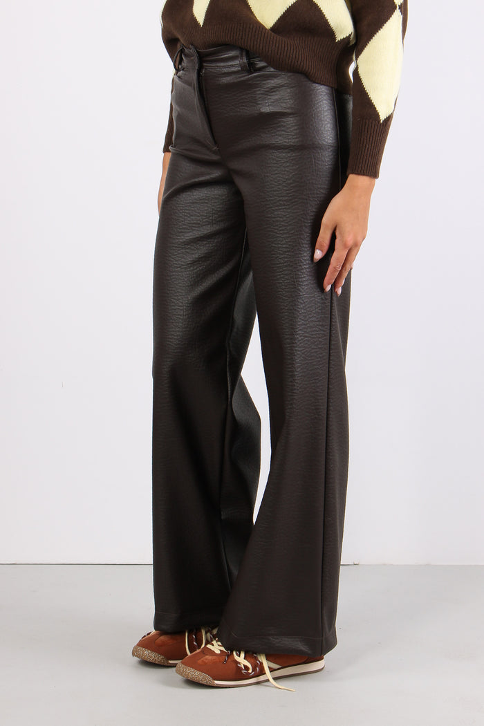 Pantalone Palazzo Pelle Martel Moro-3