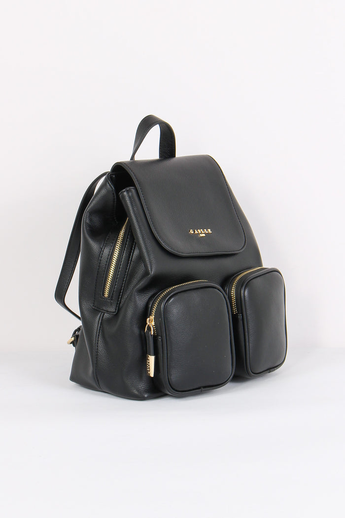 Zaino Tasche Nero-5