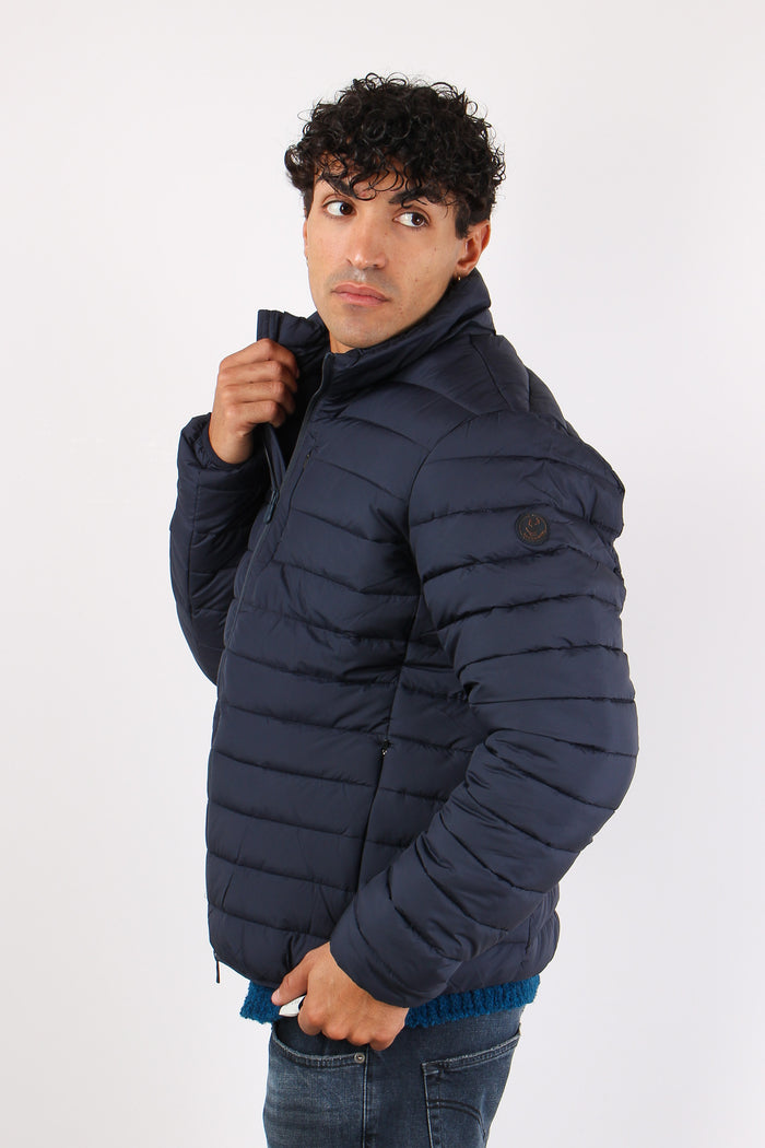 Erion Piumino Collo In Piedi Blue Black-6