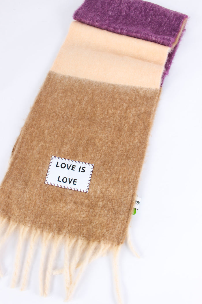Sciarpa Love Is Love Multicolor-3