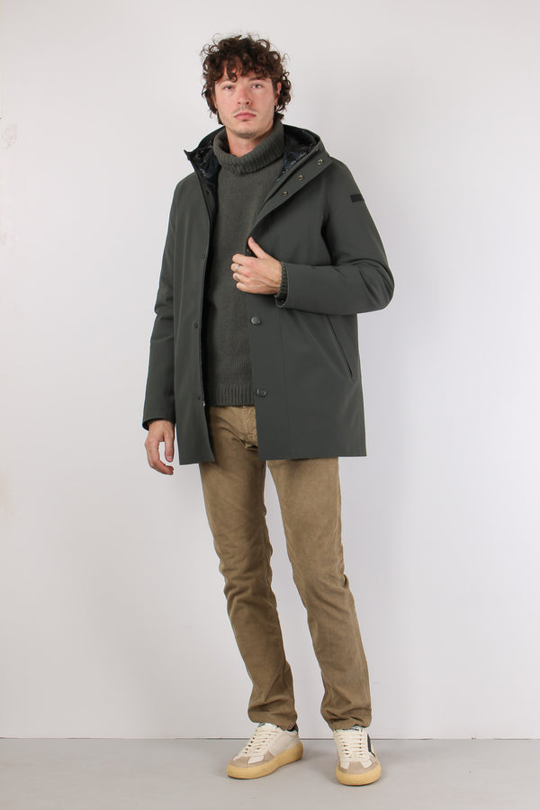 Parka Tecnico Imbottito Forest Green-2