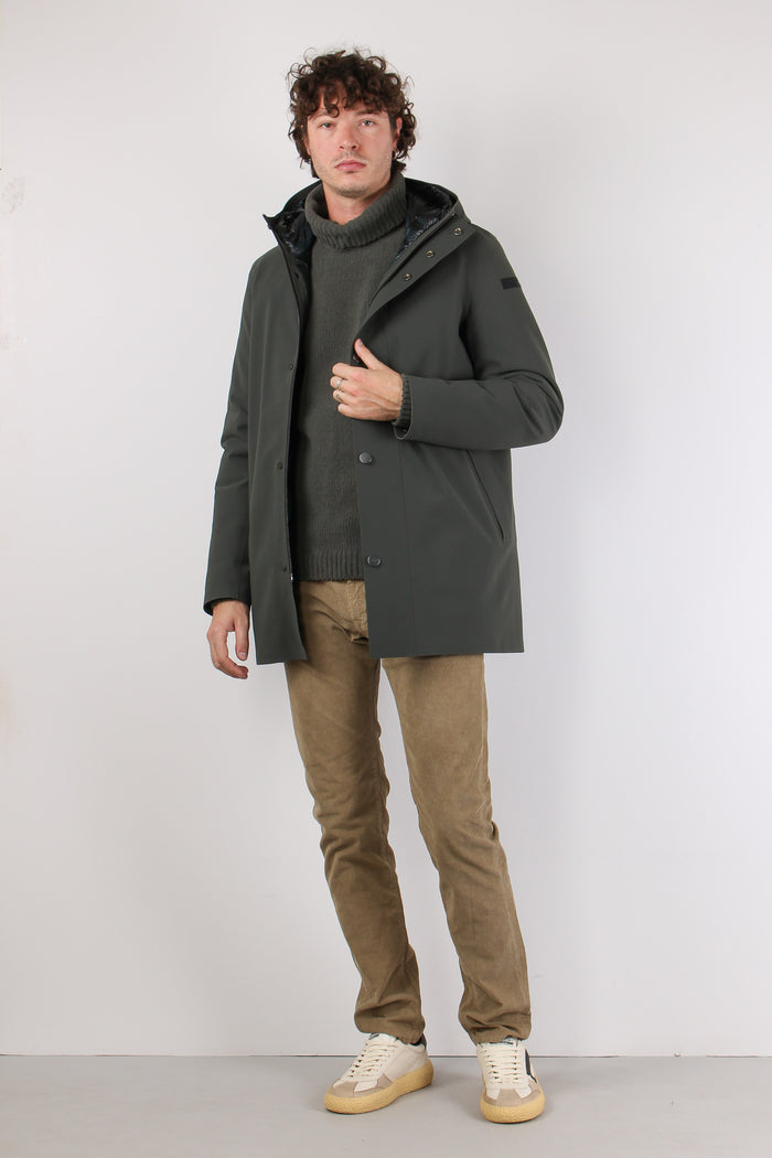 Parka Tecnico Imbottito Forest Green-2
