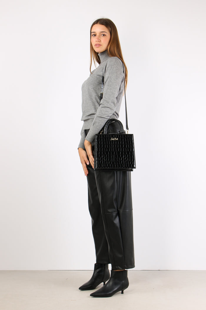 Lupetto Viscosa Grigio-9