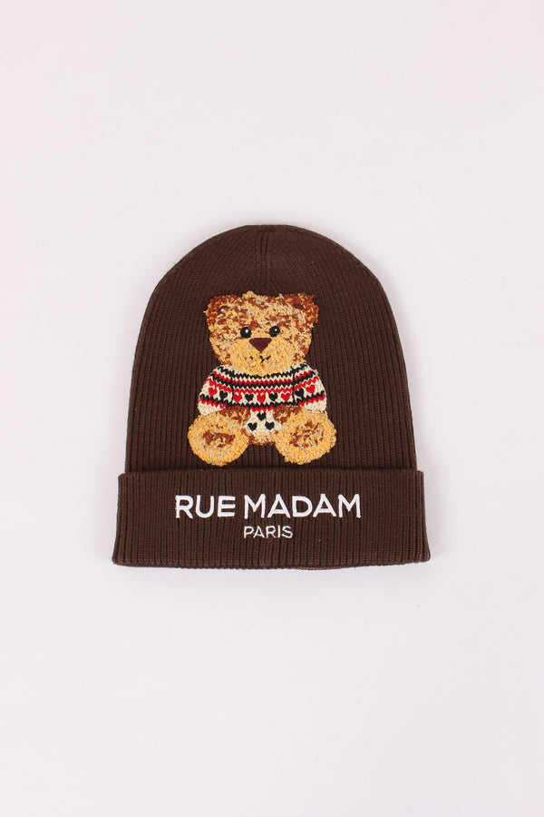 Cuffia Orsetto Brown