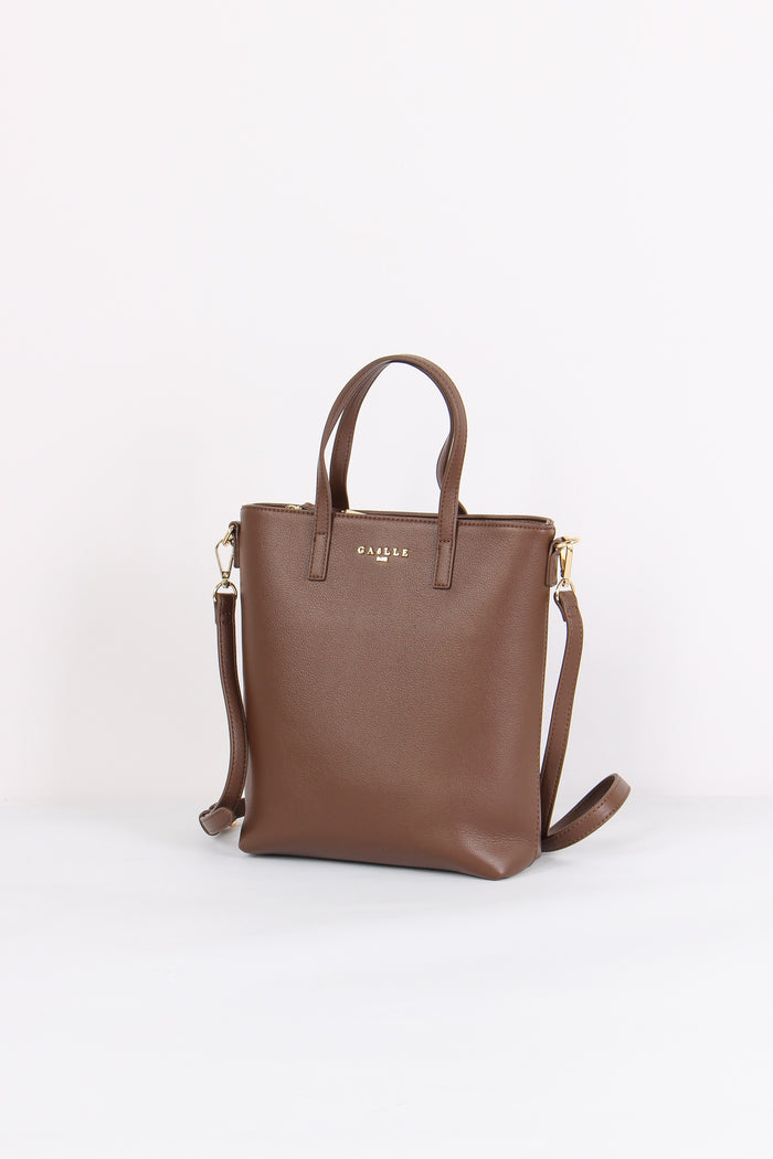 Mini Shopping Zip Bruciato-3