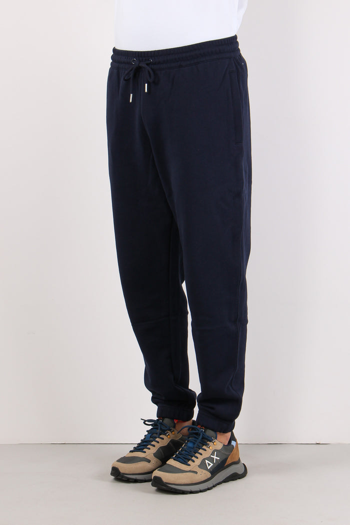 Pantalone Felpa Navy Blue-3