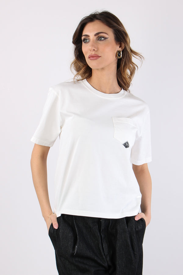 T-shirt Taschino Jersey White-2