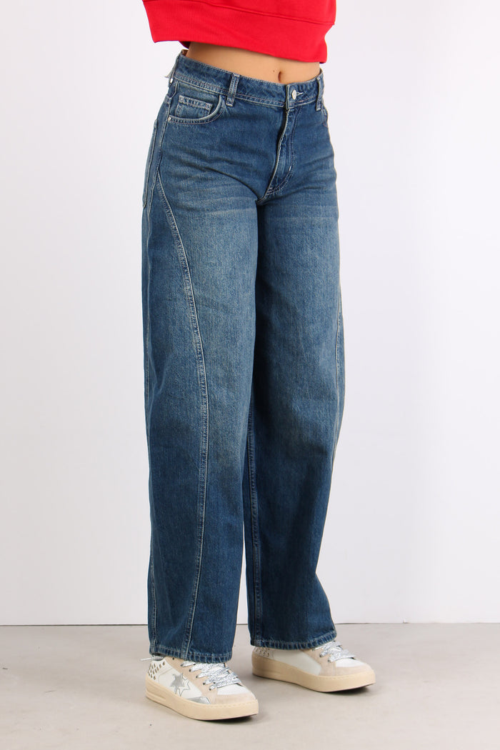 Denim Wide Leg Denim Medio-6