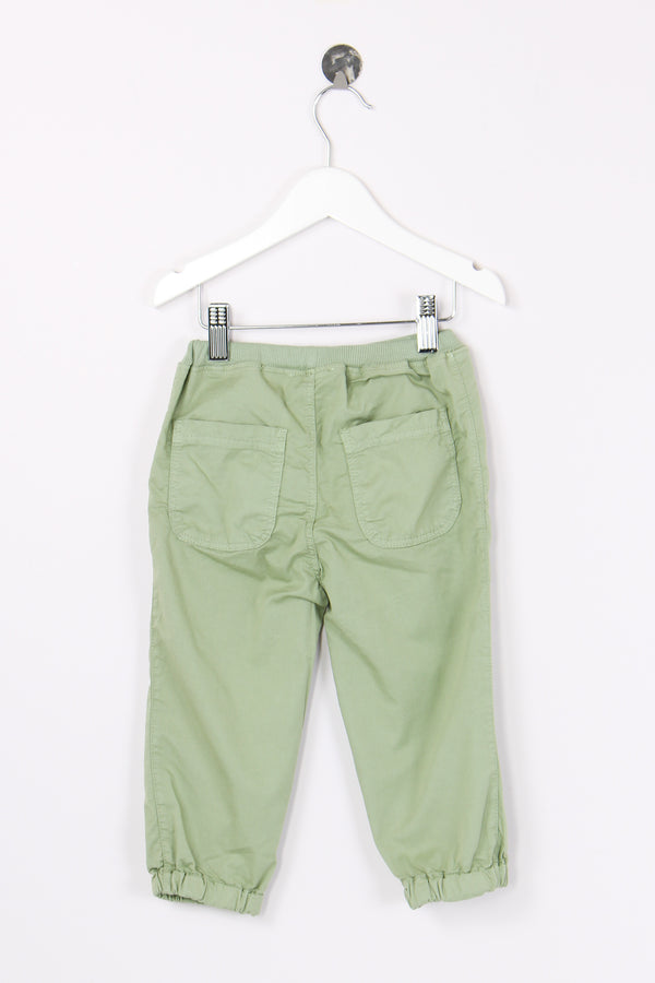 Pantalone Coulisse Fondo Verde-2