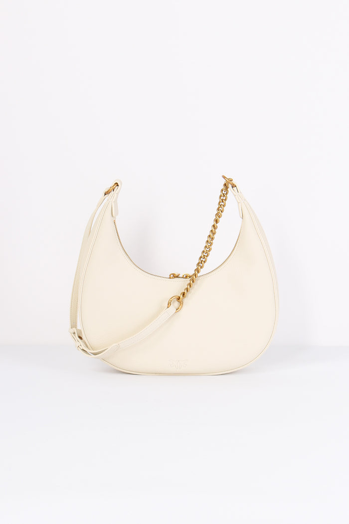 Borsa Hobo Classic Bianco Seta-3