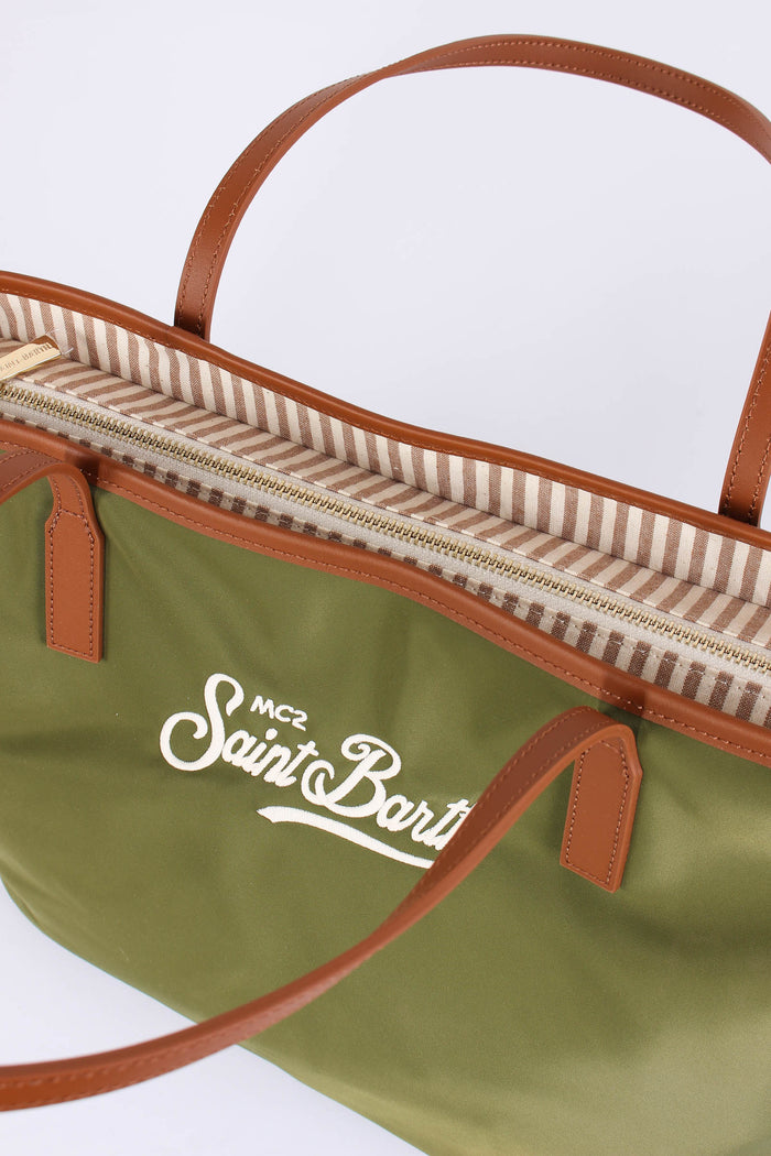 City Bag Nylon Militare-4