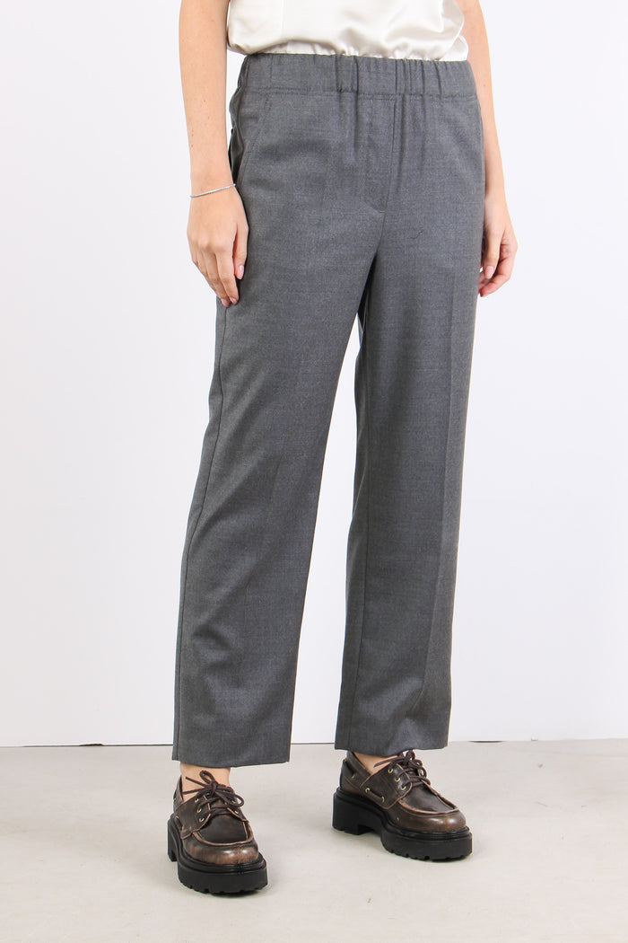 Hateley Pantalone Fresco Lana Grigio-3