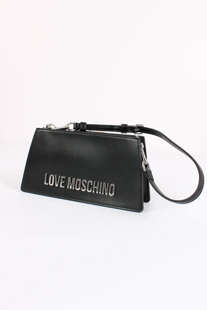 Borsa Rigida Trapezio Nero/nickel-4