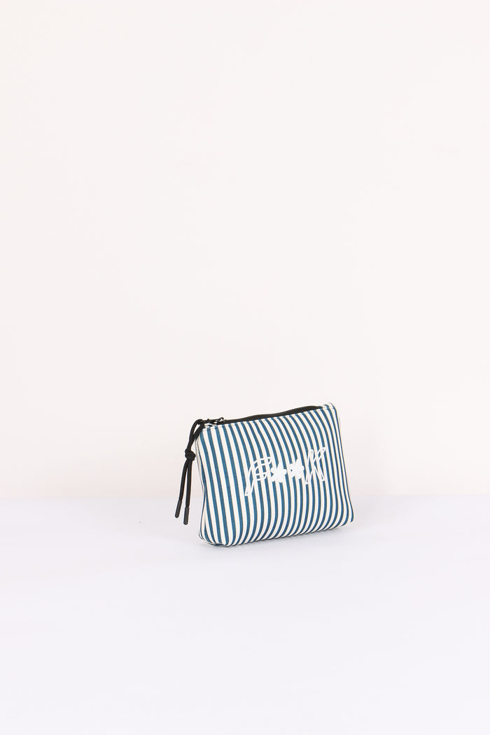 Pochette Neoprene Riga Bianco/azzurro-5