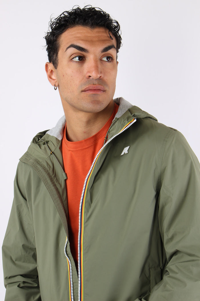 Giubbotto Cappuccio Stretch Green-8