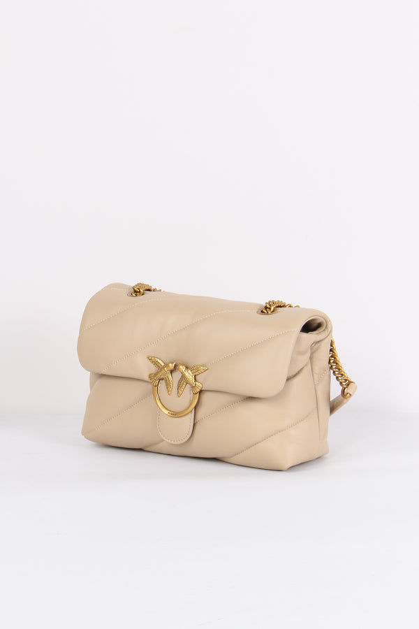 Tracolla  Love Puff Classic Beige/grigio-2