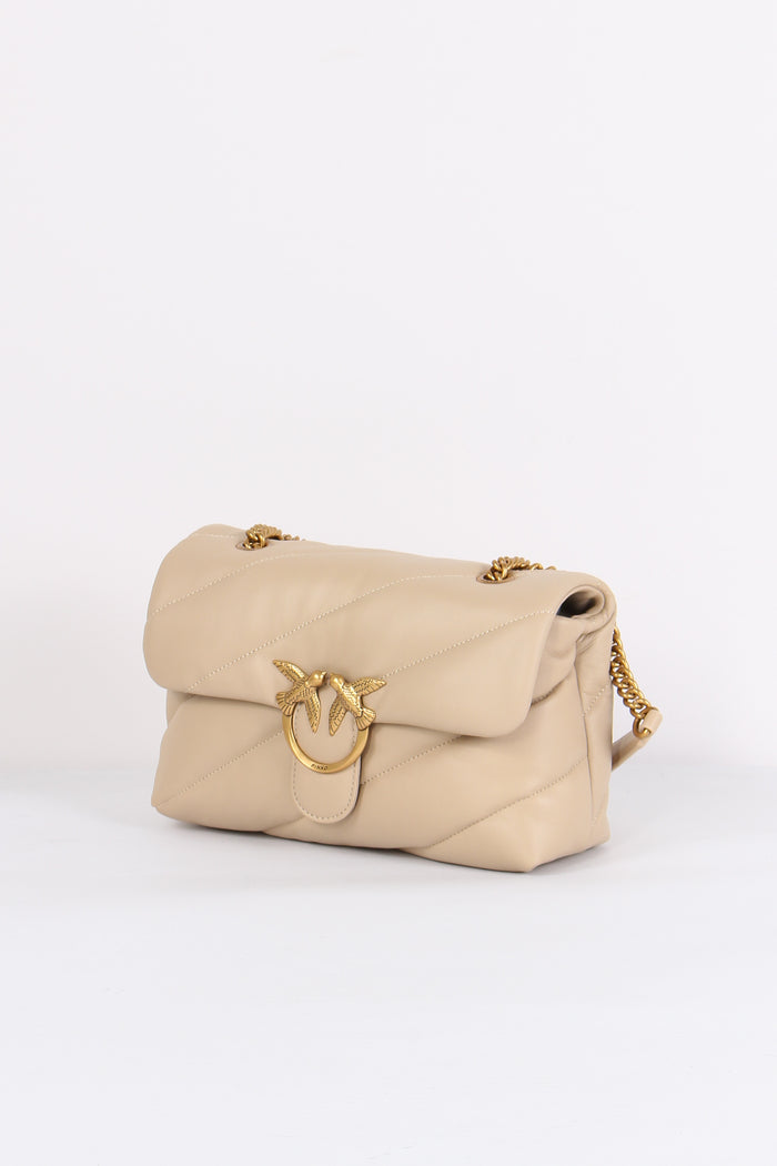 Tracolla  Love Puff Classic Beige/grigio-2