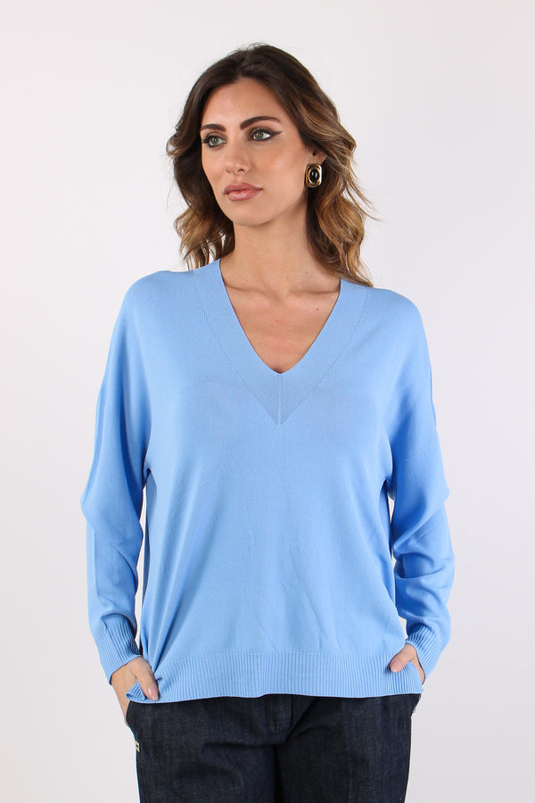 Maglia  M/m Scavo V Cielo