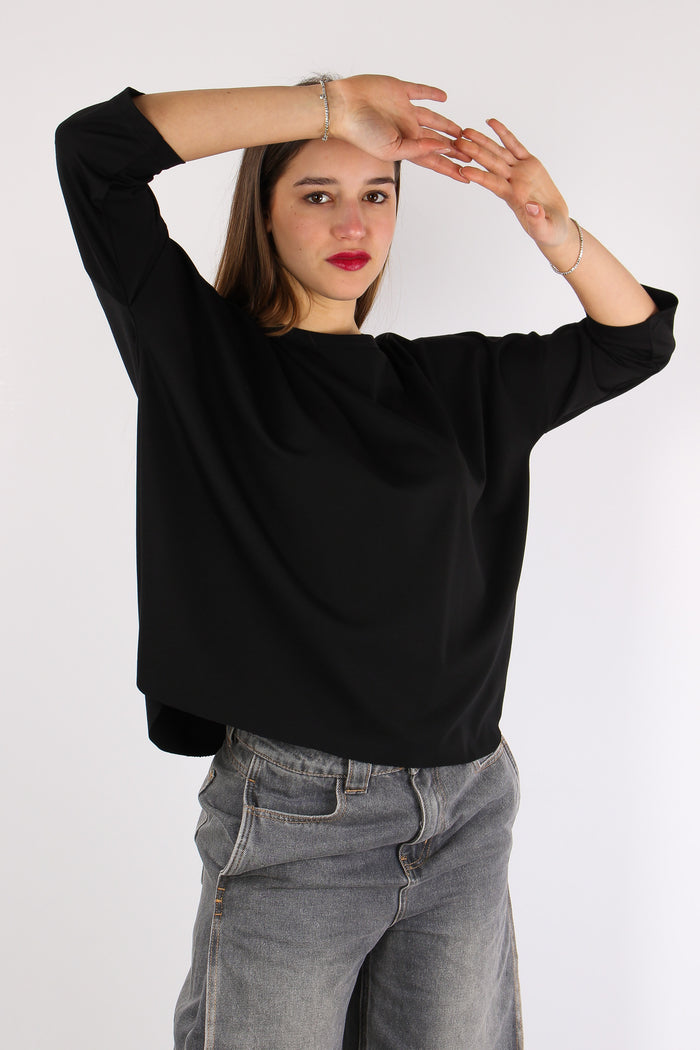 T-shirt Over Stondata Nero-6