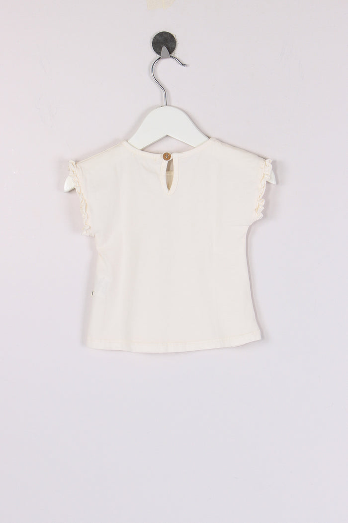 T-shirt M/m Aletta Off White-8