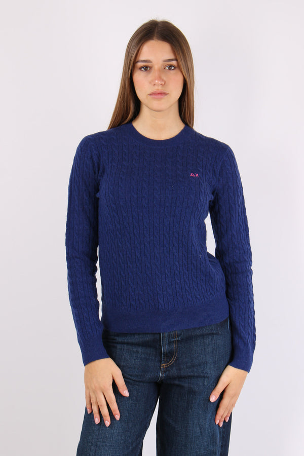 Girocollo Trecce Blue