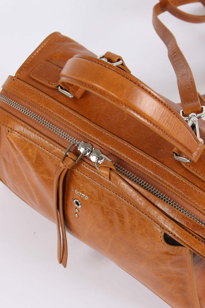 Trapezio Effetto Crinkle Tobacco-4