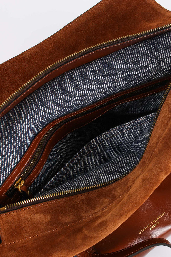 Marghe Shopping Pelle Vintage Noce-5