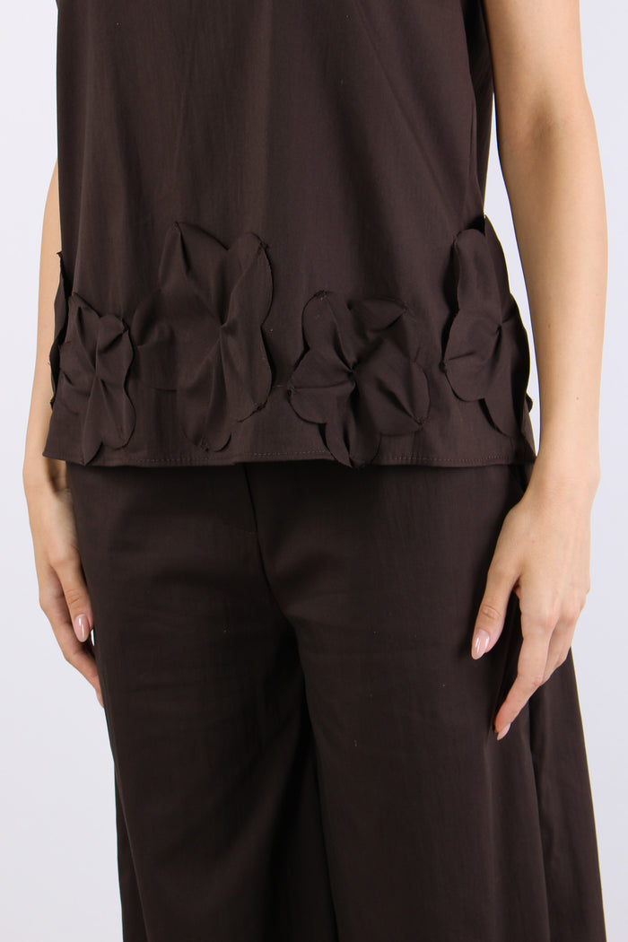 Casacca Fondo Fiori Moro-6