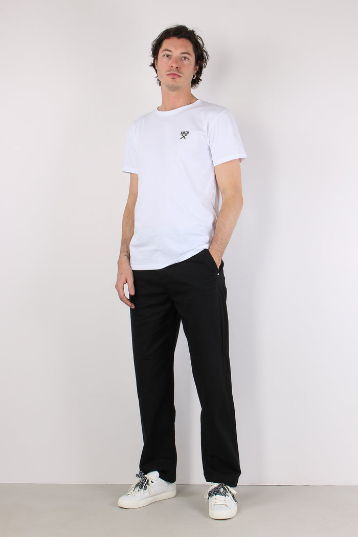 Pantalone Gamba Larga Nero