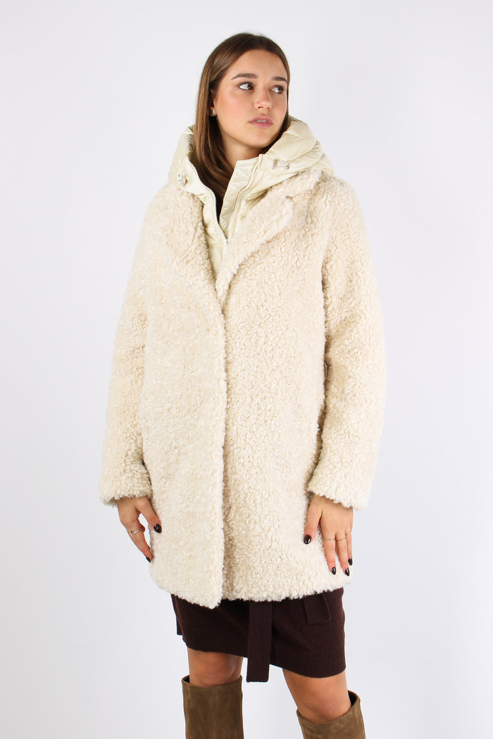 Teddy Lunghezza Media White Swan-5