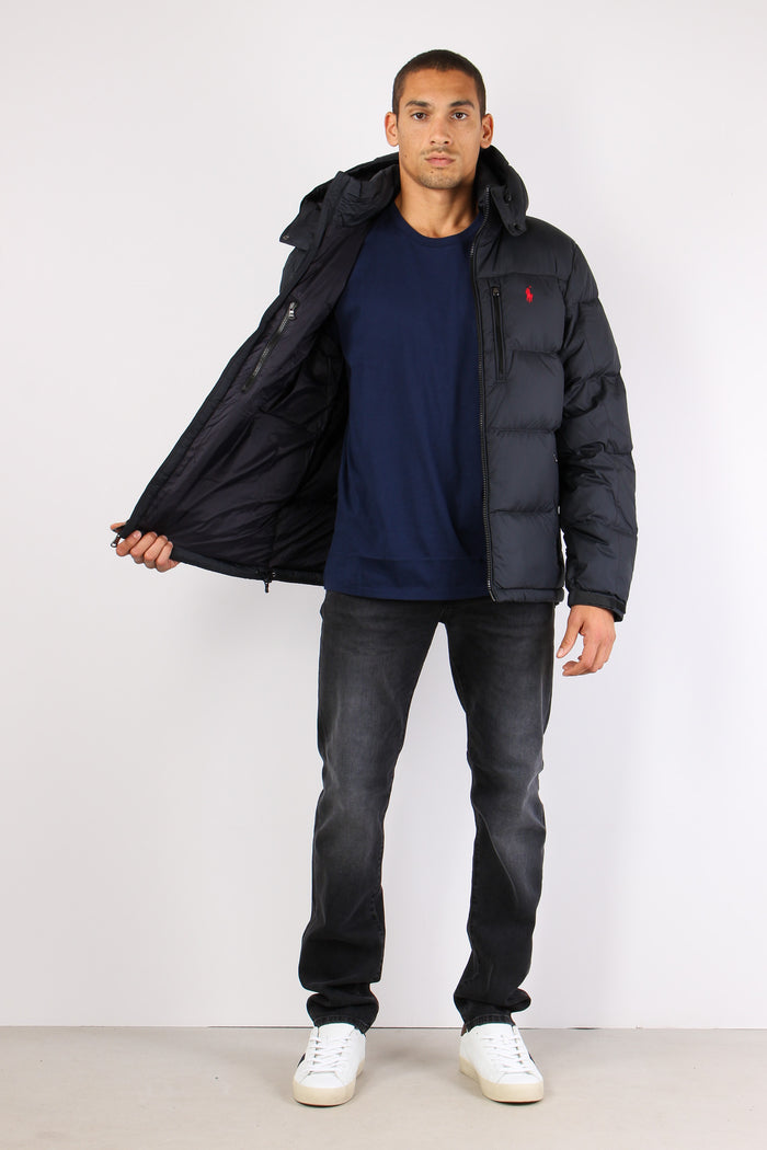 Piumino Tasca Zip Polo Black-3