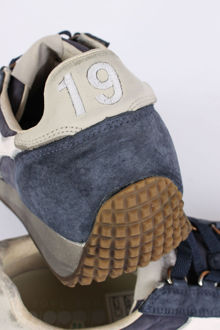 Sneakers Equipe Canvas Blu Profondo-8