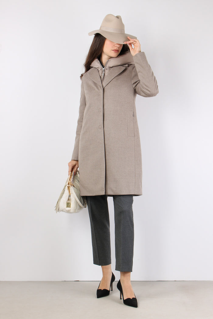 Cappotto Lana Interno Pettorin Sabbia Bagnata-7