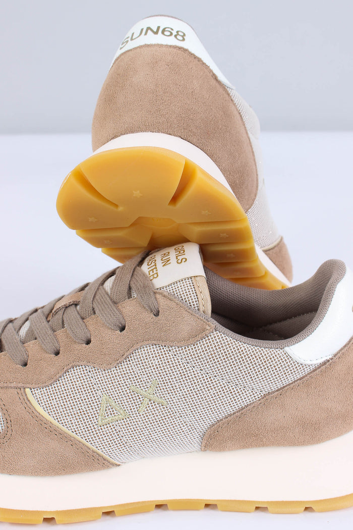 Sneakers Ally Glitter Textile Stone-4