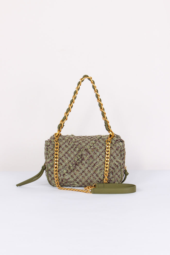 Tracolla Media Chanel Green-3