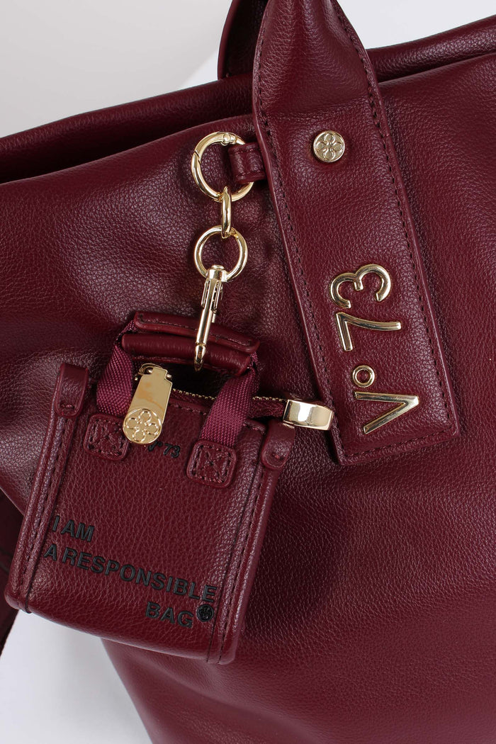 Matilda Shopping Charm Borsett Bordeaux-4