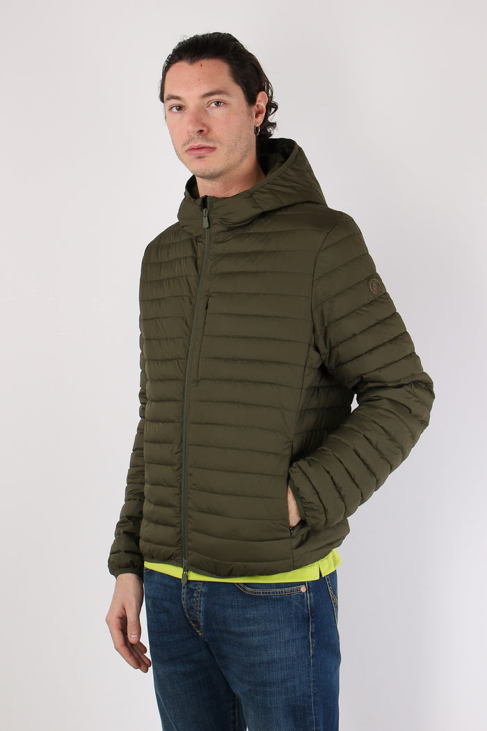 Cael Giubbotto Cappuccio Snake Green-4