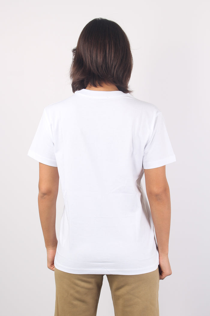 T-shirt Mezza Manica Bianco-3