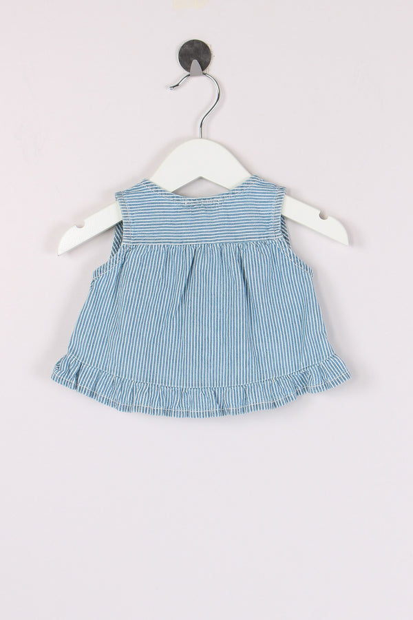 Top Smanicato Riga Denim-2