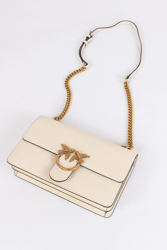 Tracolla Love One Classic Vite Bianco Seta-5